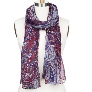 Lulla Paisley Oblong Scarf